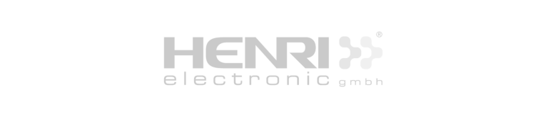 Henri electronic Logo grau