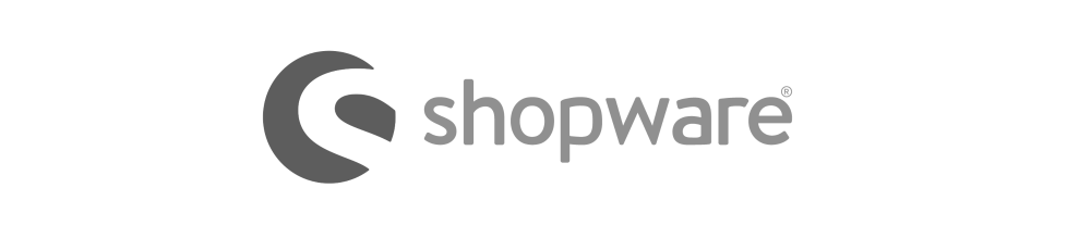 Shopware Shop Logo grau hell