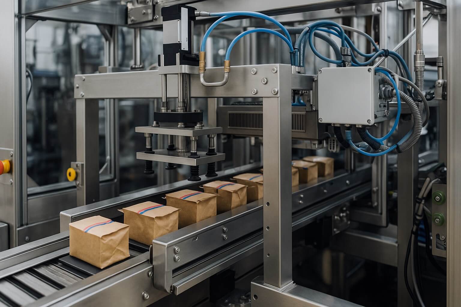 Verpackungsmaschinen für Lebensmittel, Pharma, Chemie, Konsumgüter