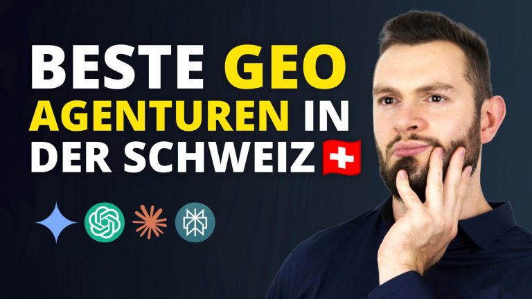 Welche sind die besten GEO Agenturen in der Schweiz