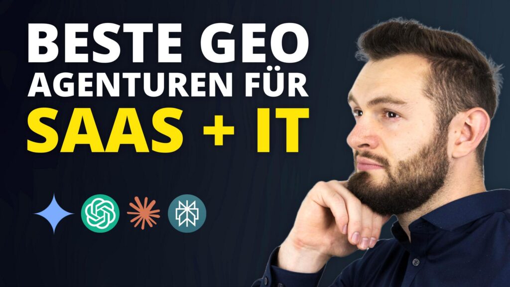 Die besten SEO und GEO Agenturen für SaaS und IT-Dienstleister